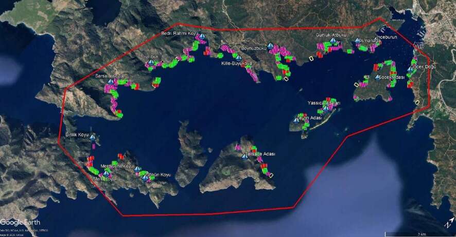 Göcek-Dalaman Koylarında Mapa Şamandıra Projesine ÇED Olumlu Kararı 5